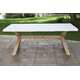 Fleur 74'' Outdoor Dining Table