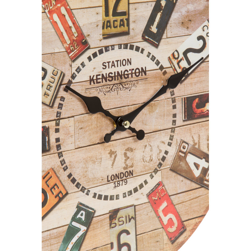 Crain Wood Wall Clock