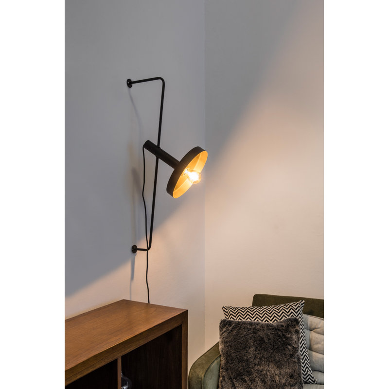  Lampe murale Whiz, Noir mat