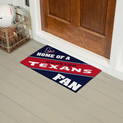 NFL Home of a Fan Team Color Outdoor Doormat