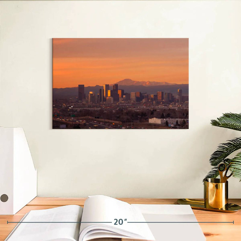 Coucher de soleil Sireci Denver, H 8 po x l 12 po
