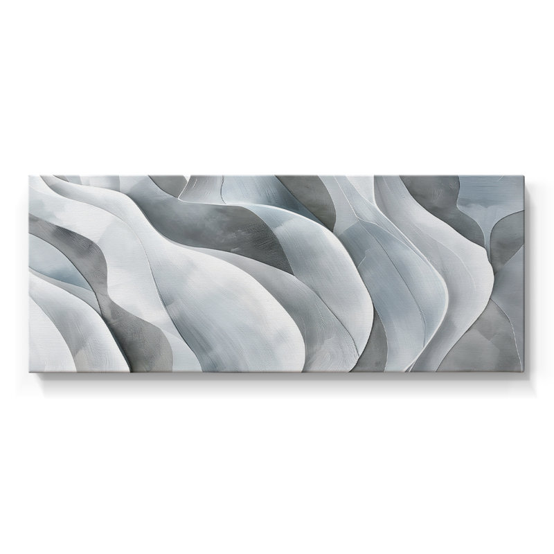 Abstract Series-CDLXVI- Gallery Wrapped Canvas -Ready to Hang, 20" H x 50" W