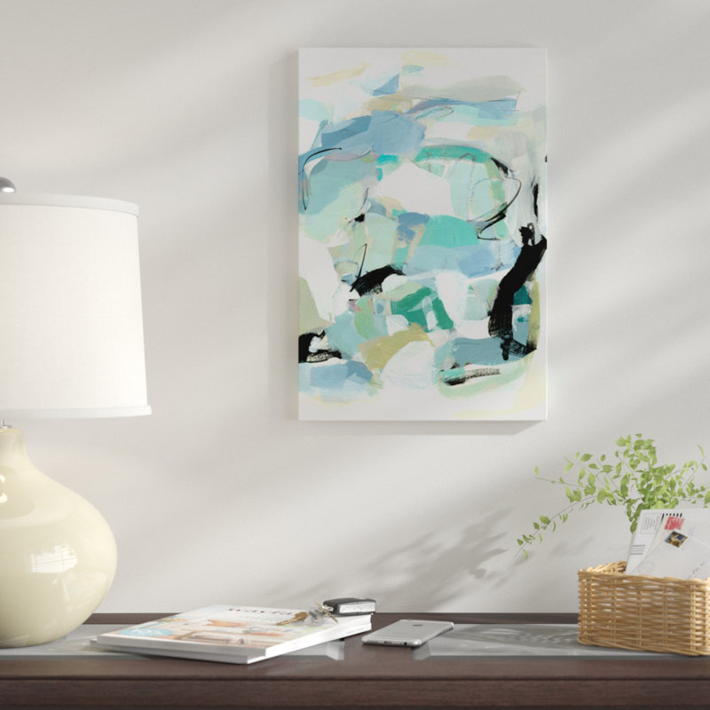 « doux spring iv », impression sur toile, H 40 po x l 26 po x P 1,5 po, Toile tendue, Pas de tapis