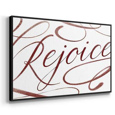 " Rejoice "