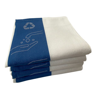 Voici les essuie-mains de qualité supérieure de Carlo Lamperti pour la cuisine - conçus pour une fonctionnalité et un style exceptionnels. Notre collection écologique écologique, faite de coton recyclé et de polyester, vous permet de profiter de se (Ensemble de 4)
