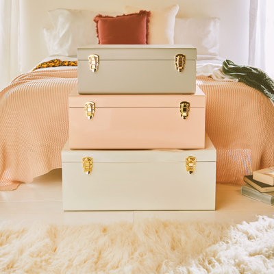 3 Piece Accent Trunk Set
