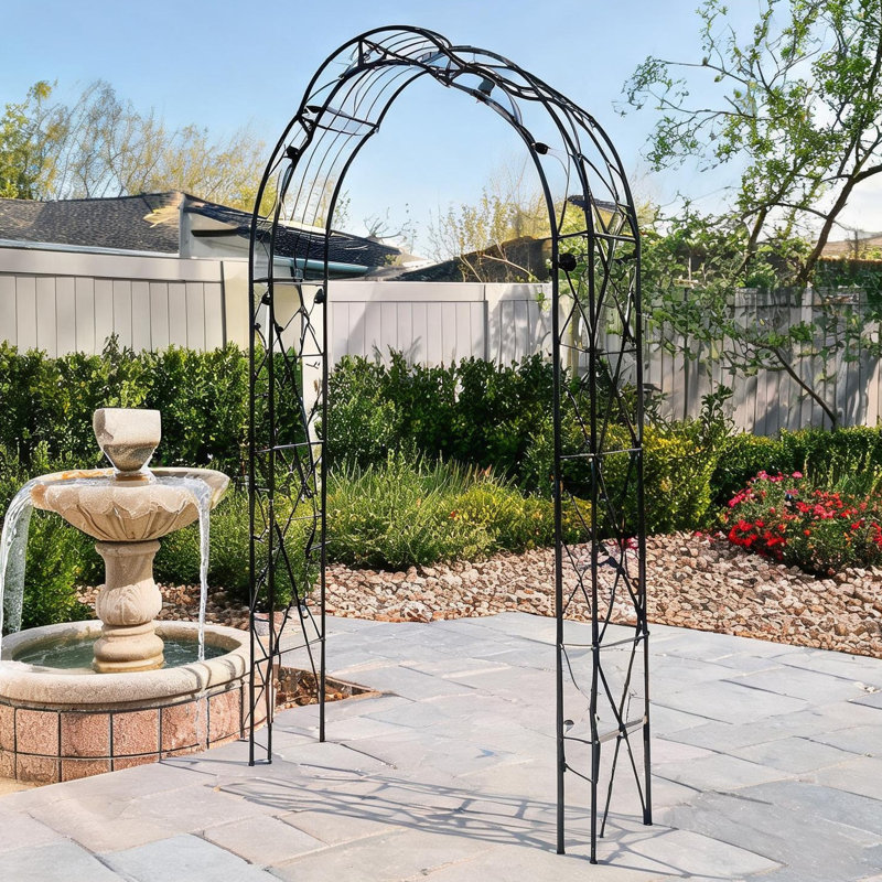 98.35 Ft. H x 59 Ft. W Galvanized Steel Gate with