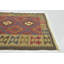 Tapis en laine rouge/beige 3 pi x 4 pi 10 po one-of-kind-noué la main Lorain