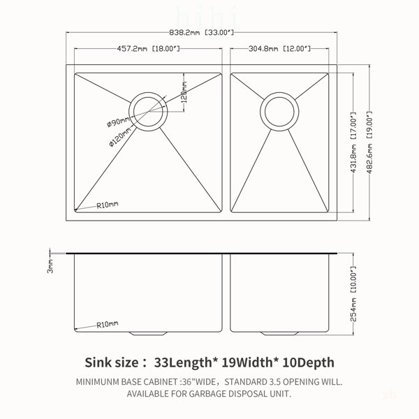Dimensions du produit