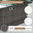 44'' W Propane Outdoor Fire Pit Table With Lid