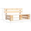 Addi Solid Wood Pine Outdoor Bench