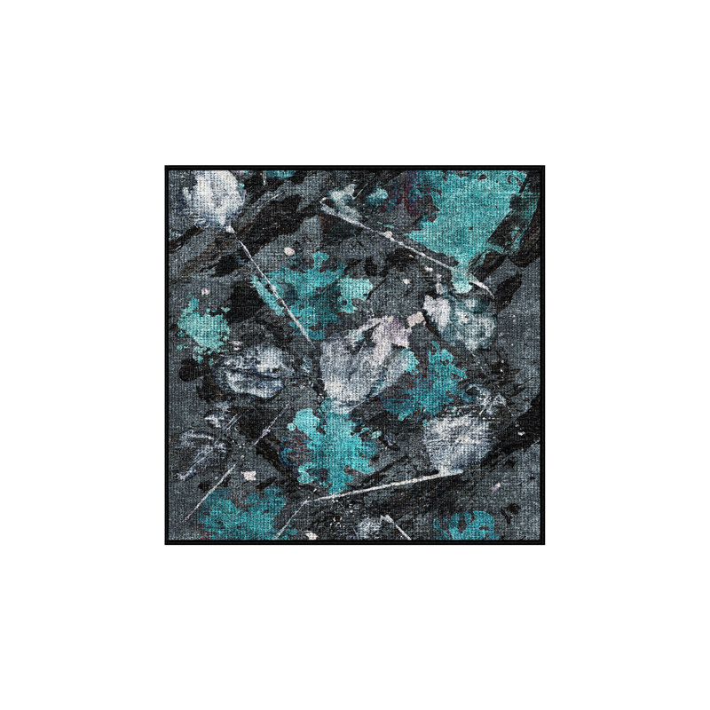 Tapis Narcissa avec envers antidérapant, Carré 4 pi