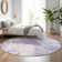 Premium Machine Washable Prisco Purple Rug