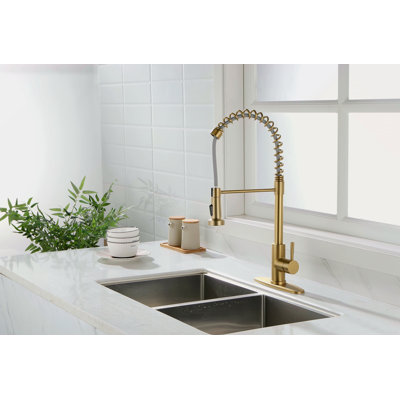 Robinet de cuisine avec douchette extractible