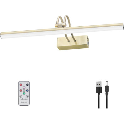 16'' Dimmable Wall Mount Picture Light with Remote
