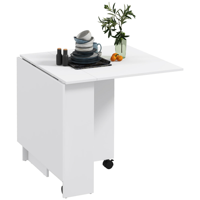 Torpoint Extendable Oak Dining Table, White, White