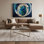 Art mural sur toile «Space Earth from Space»