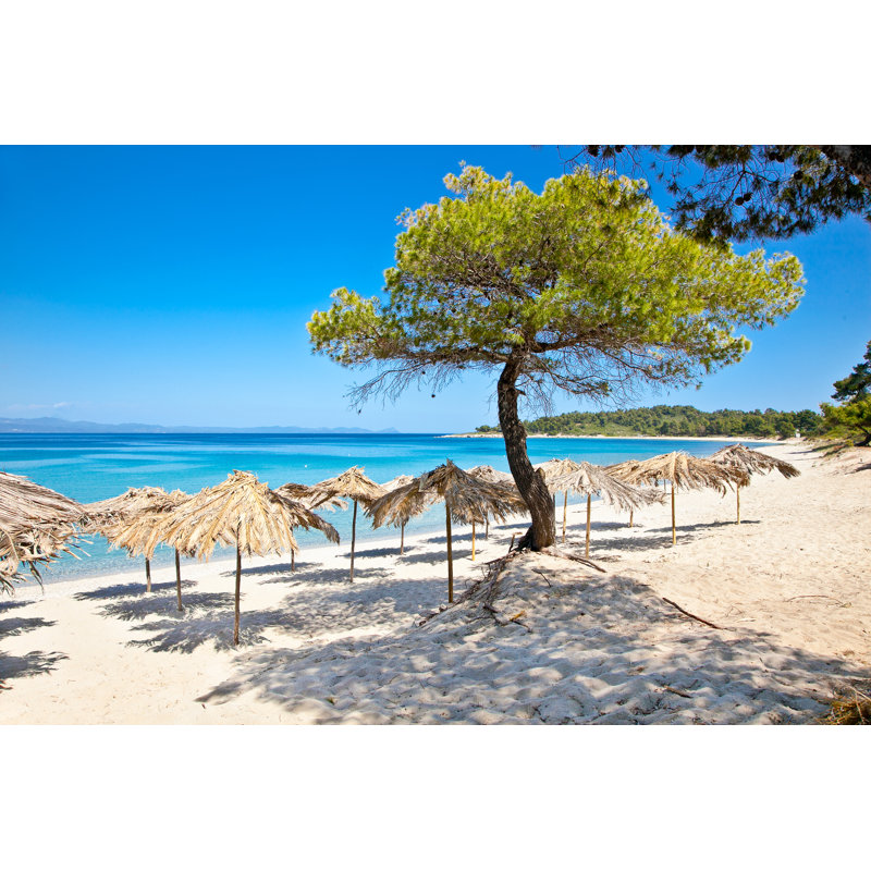 Akra Glarokavos, Greece - Wrapped Canvas Print, 30cm H x 46cm W x 3.8cm D