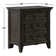 Trelawny 3 Drawer Nightstand w/ Charging Station