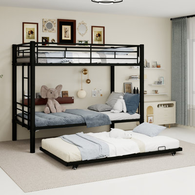 Single (3') Bunk Bed with Trundle Bed