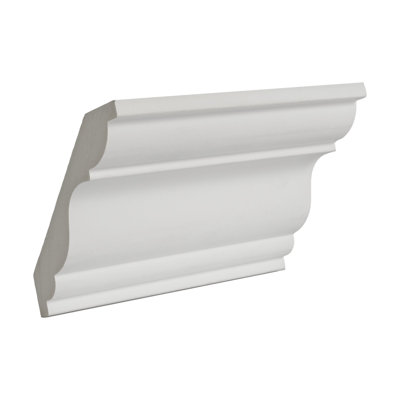 Moulure couronnée en polyuréthane 3-1 / 8 po x 3-1 / 2 po x 6 po