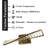 Diamonta Dimmable LED Bath Bar