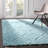 Ashburnham Olympia Shag Performance Geometric Rug-21814223