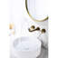 Modèle de robinet de salle de bain mural bronze - Corrosion, avec option de contrôle de l'eau précise