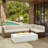 Clyne 15.5'' H x 56'' W MGO Concrete Propane Outdoor Fire Pit Table (Tank and Tank Cover Not Included）-346138152