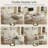 108" Cloud U-Shape Sectional Sofa - Deep Seat Boneless Upholstered, Modern Modular With Pillows Included, Living Room & Apartment No Assembly​-1126355157