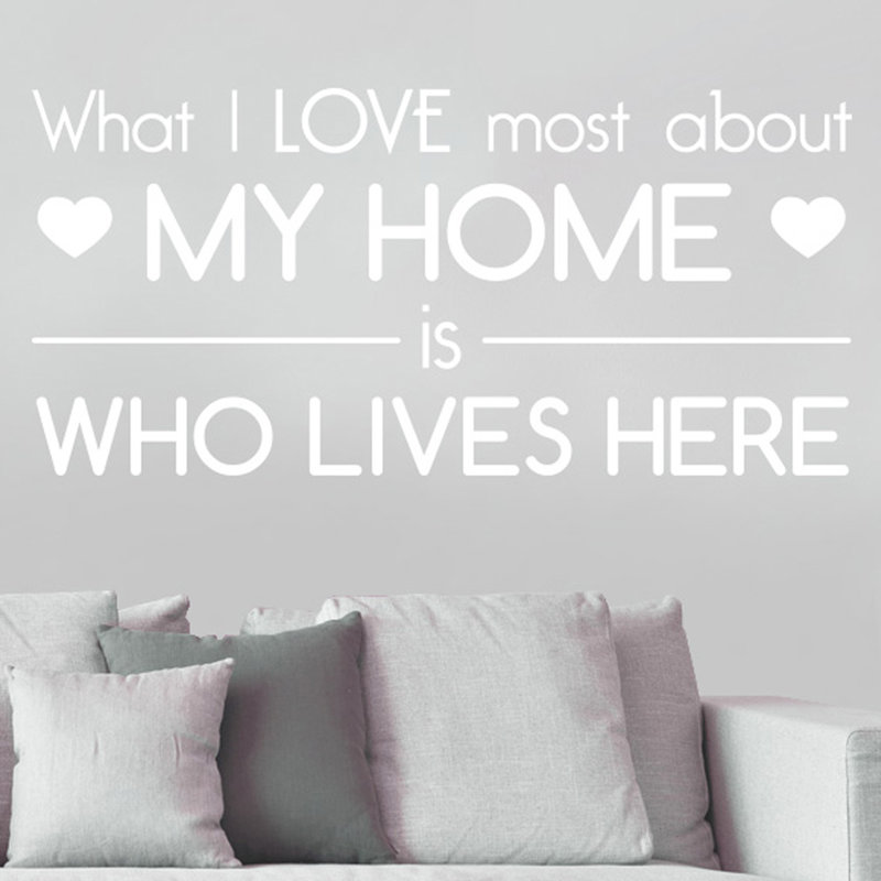 Wall Decal, White, Medium
