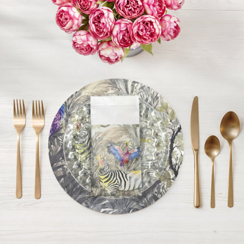 Arcadia Zebra Tabletop Set