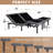 Herrmann Adjustable Split King Bed Zero Gravity with Dual Massage & Under-bed Light
