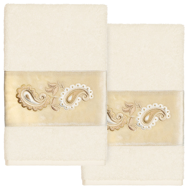  100% Turkish Cotton Hand Towel, Cream