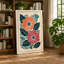 Three Gerberas in Bloom Botanical - Wrapped Canvas-1087715062-1087715063