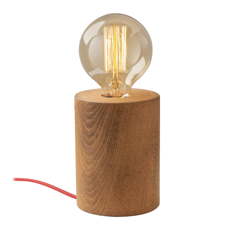 Lampe de table brune 5,91 po Sinead