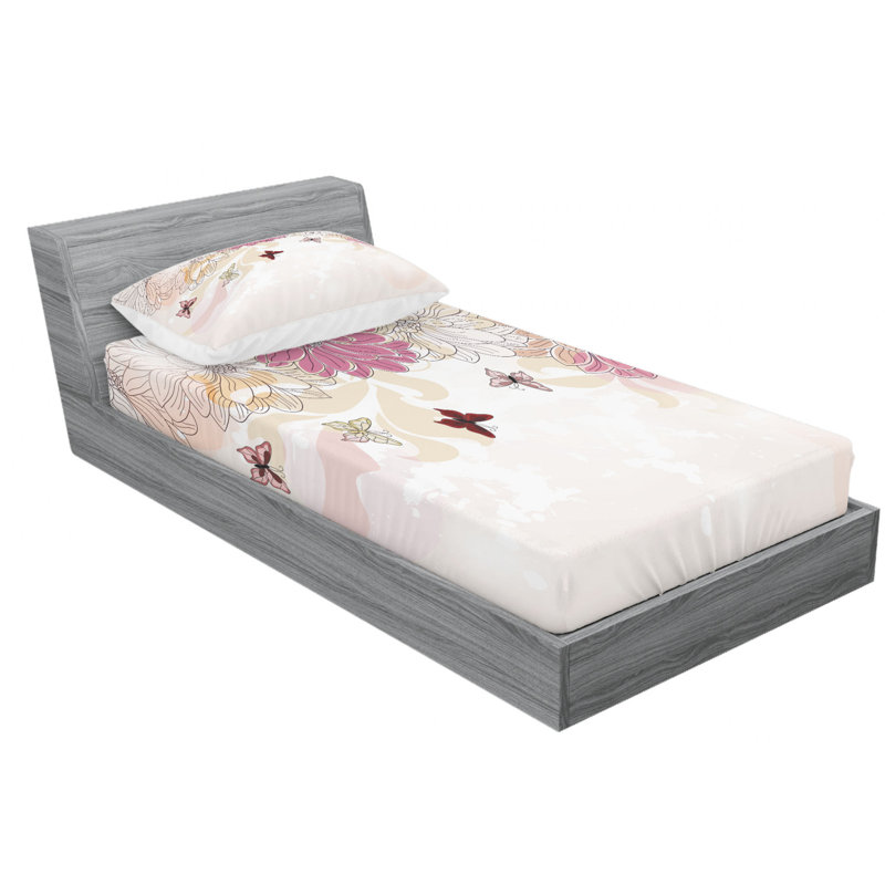 Microfiber Sheet Set, Twin XL Sheet Set with Fitted Sheet