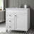 30" Modern Free-Standing Single Bathroom Vanity With Ceramic Top-753256008-751826566