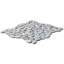 Recycled Cenote Pebble 13" x 13" Glass Wall & Floor Tile-66025880