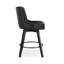 Tabouret de comptoir pivotant de 25,98 po Bianny-1190081030