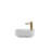 Ceramic Countertop Wash Basin Bathroom - Stain- Finish White Sink Functional And Stylish