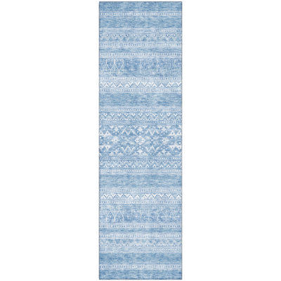 Premium Machine Washable Prisco Sky Rug