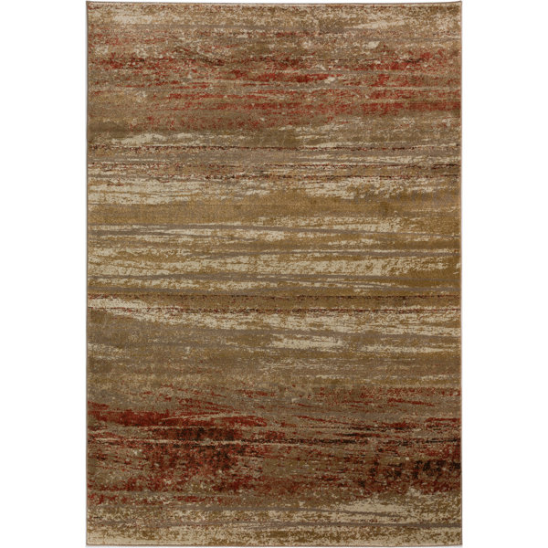 Factory Select Area Rug Foundry Select Marlotte Abstract Machine Woven Polypropylene Area Rug ...