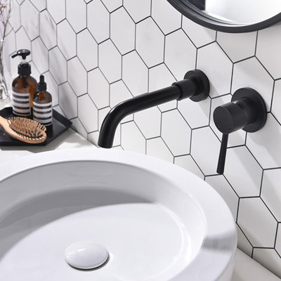 Wall Mounted Optional Single-handle Bathroom Faucet