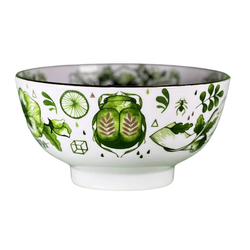 Voragine Porcelain Rice Bowl