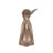 Tashenna Antique Brass Ceramic Penguin Sculpture