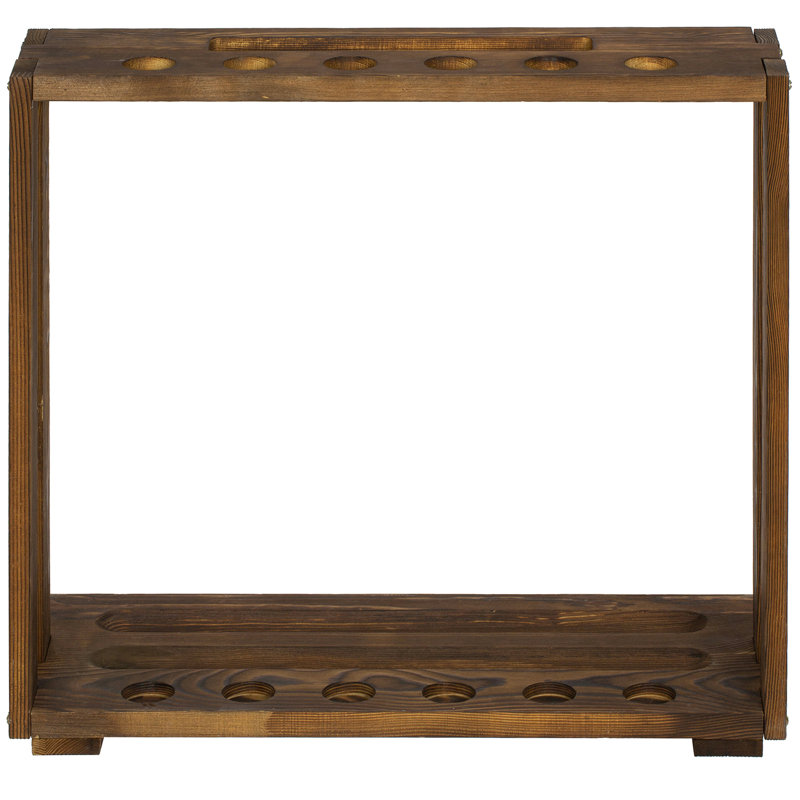 Billiard Pool Cue Rack with Triangle Rack Slot