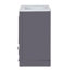 Meuble-lavabo 24 po avec lavabo en résine-1117650584