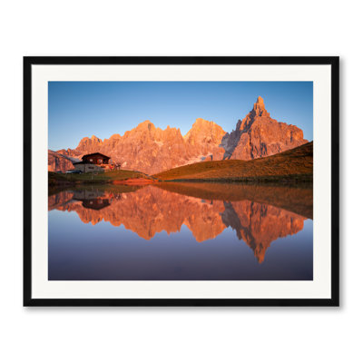 Coucher de soleil «Pale Di San Martino» par Frank Peters - photographie