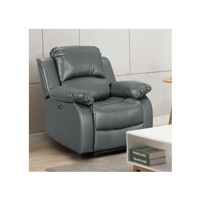 Englewood 98cm Wide Standard Recliner, Grey